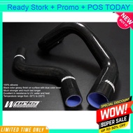 Coolant Black Colour Engine Performance PartWorks Engineering Silicone Radiator Hose Kit Honda EK B1