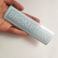 Brompton Bike Sticker Decal Folding Bike Accessories Sticker Limited