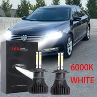 For VW Passat B7 2010-2014 - Car Headlamp LED Head Light Bulbs 12V-24V 6000K WHITE Quantity 2