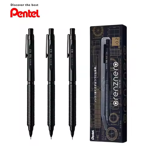 Japan Pentel Orenznero Metal Mechanical Pencil Low Center of Gravity 0.2/0.3/0.5MM Drawing Pencils&l