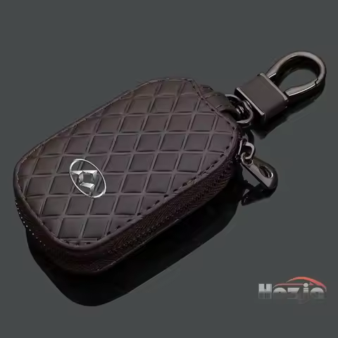 Car Leather Zipper Key Case for SAIC LDV Maxus T60 eTerron Terron eT60 Deliver MIFA eDeliver 7 9 G10
