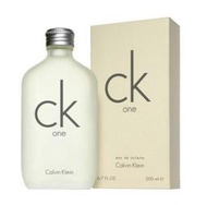 Calvin klein CK ONE 香水/1瓶/200ml-新品正貨