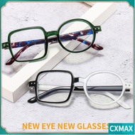 CVMAX Square Glasses Vintage Portable   Glasses
