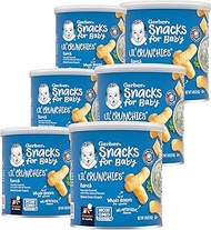 Gerber Lil' Crunchies Ranch Snacks, 42g (Pack of 6)