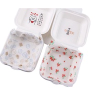 Wax paper baking paper motif 18x18 50 sheets