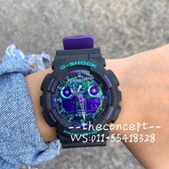 🔥100% Original G-Shock GA-100BL-1 GA-100 GA100BL GA-100BL GA100 New Joker Series