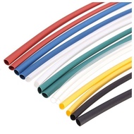 Heat Shrinkable Tube Color 2: 1PVC Sleeve Single Wall Tube Waterproof Flame Retardant Insulation Tub