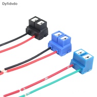 Dyfidvdo 1 Pcs Car H7 Headlight Ceramic Bulb Holder Extension Automotive Wire Haen Adapter Socket Lamp Connector A