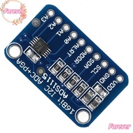 FOREVER Analog To Digital Module, 16Bit 4 Input Channels ADS1115 Development Board, Low Power I2C In
