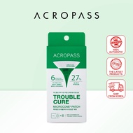 Acropass Acne Cure Micro Corn Patch & Skin Cleanser Set 6P | Acne Treatment Solution Kit