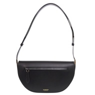 Burberry Olympia 黑色皮革肩背包 0714 [二手] 成色極佳 BURBERRY