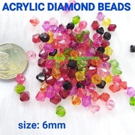 ACRYLIC DIAMOND BEADS