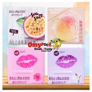 50g Kiss Delicias Mint Candy Sea Salt [Passion Fruit / Peach / Rose & Lychee / Jasmine & Green Grape