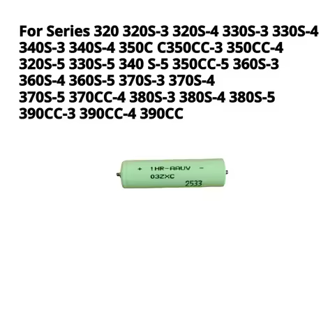 For FDK Braun Shaver S3 320S-4 340S-3 350CC-5 5776 5779 5773 5774 3050S 330 390CC NI-MH Pins on Both