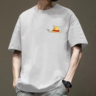 大尺码男裝 t恤 round neck t shirt man summer casual t shirt plus size men Clothes short sleeve t shirt for