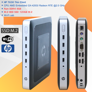 HP T630 Thin Client -CPU AMD Embedded GX-420GI Radeon R7E 2.0 GHz -DDR4 8GB -HDD M.2 SSD 120GB -Wi F