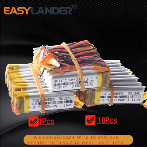 3.7V 501340 300mAh li Polymer Li-ion batteries for TWS bluetooth headset Xiao-mi airdots youth versi