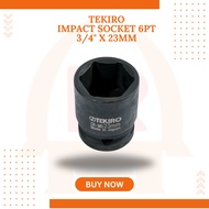 MATA TEKIRO socket impact wrench 3/ 4" inch 6PT 23 MM impact socket wrench