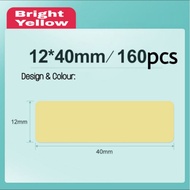 Refill Jewellery Price Label Colour Thermal Label Sticker Roll for Niimbot D11 Waterproof Label