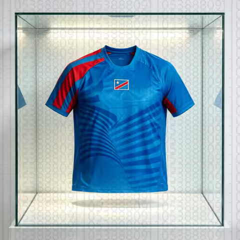 2026 hot selling new DR Congo series, men's sports comfortable quick drying T-shirt, lightweight tra