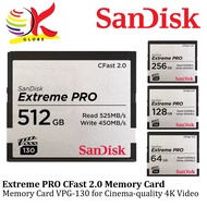 SANDISK EXTREME PRO CFAST 2.0 MEMORY CARD 64GB . 128GB , 256GB , 512GB WITH UP TO 525MB/S | VPG-130 