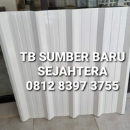 Spandek pvc / atap pvc / atap pvc lebar 1 meter efektif