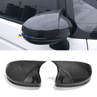 xuming For HONDA JAZZ 2014-2019 carbon fiber pattern car side mirror cover,JAZZ SHUTTLE FIT GK5 GK6 rearview mirror beauty trim