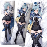 Genshin Impact Keqing Ganyu anime Japanese anime cartoon digital printing isometric pillow cover bed