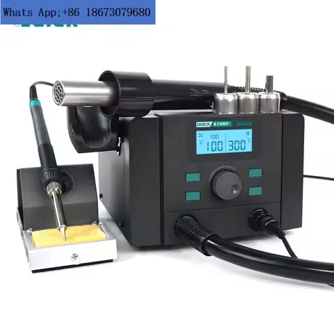 Quick 8786D+Welding Platform Maintenance System High quality Welding Hot Air Rework Welding Platform