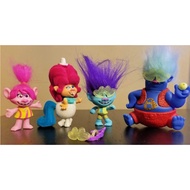 preloved trolls toys figure MCDONADLS MEKDI MCD
