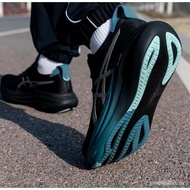 Cloud Flash Running Shoes GEL-NIMBUS 27, Comfortable Durable.Men Women Low-Cut Style, Bla, Gray, MWC