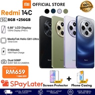 ✨Redmi 14C 5G 8GB+256GB 6.88” 120Hz Display 50MP AI Dual Camera 5160mAh Battery Fast Charge Smartpho
