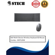[Ready Stock] Dell Multi-Device Wireless Keyboard & Mouse Combo - KM7120W | KM7120 W | KM 7120W