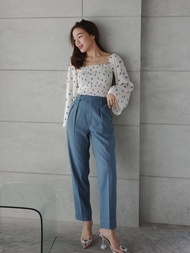 MIST OF RAIN - Vintage Pants - French Blue (Pre order)