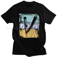 Tshirts Men Barber Shirt | Vintage Barber Gifts | Barber Fashion Shirt - Shirt Men XS-6XL