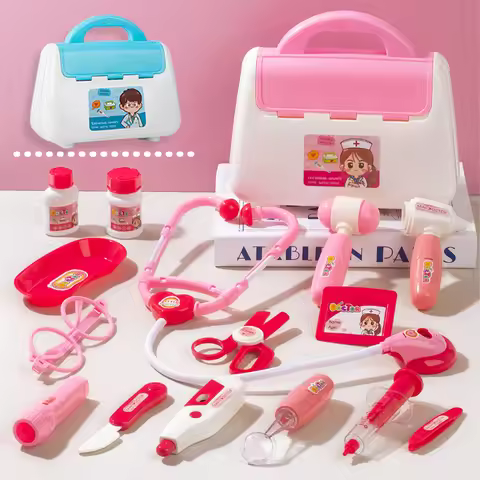 Children'S Simulation Of Playing House, Doctors' Toys, Boys And Girls' Role-Playing, Stethoscopes, I