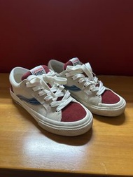 Odd cirkus x vision street wear 翻毛皮板鞋 瑪瑙灰狼