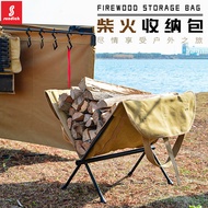 Bikers Gunung Berkhemah Berkelah Beg Simpanan Kayu Beg Kayu Api Luaran Beg Pengikat Mudah Alih Penda