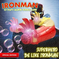 Inatreehouse. Ironman Bubble Gun,  Bubble Machine Gun, Bubble Gatling Machine Gun,  Kids Favorite To