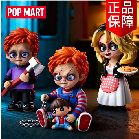 POPMART Chucky Ghost Return Series Chucky Blind Box Kawaii Trendy Figurine Collection Mystery Box Ha