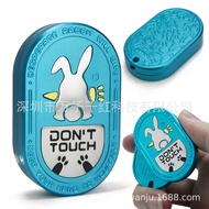 EDC Decompression Toy Grumpy Rabbit Fingertip Decompression Toy Mechanical Direct Push Rotating Hot-