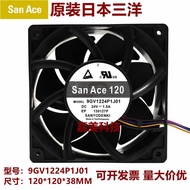 [Cooling Fan] Sanyo Sanyo 9GV1224P1J01 24V 1.5A 12cm Frequency Converter High Air Volume Violent Coo