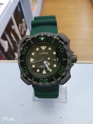 CITIZEN PROMASTER   星辰錶    1982復刻版Marine系  超級鈦錶殼 Duratect MRK  限量綠迷彩 光動能200M潛水男錶  BN0228-06W