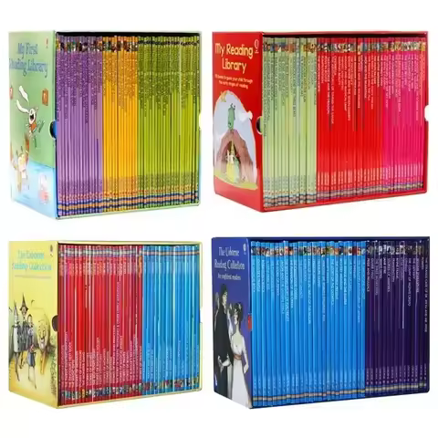Books ofChildren's English Reading Story Picture Book Usborne My First Reading Library Bedtime Story
