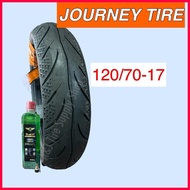 ⛅ JOURNEY TIRE, Size 17 Tubeless Free Sealant & Pito for Sniper, Raider, Rouser