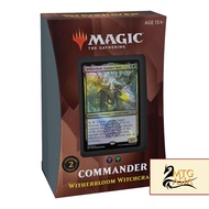 (MTG-Asia) Commander 2021 Witherbloom Witchcraft English Magic The Gathering MTG Sealed BNIP