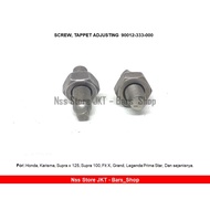 Screw Tappet Adjusting 90012-333-000 Valve Adjustment Bolt Karisma Supra Grand Legenda