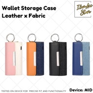 Wallet Dompet Case Fabric x Leather for x~iluma~mid~x