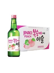 Jinro Peach Soju 360ml x 20 bottles