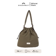 DOUGHNUT รุ่น Canele Softie Series กระเป๋าหูรูด บุนวม นุ่มฟู น้ำหนักเบา สารพัดช่องจัดเก็บ สายปรับระด